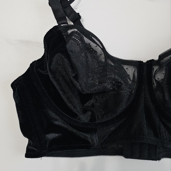 Torrid Velour And Lace Underwire Bra - Picture 8 of 8